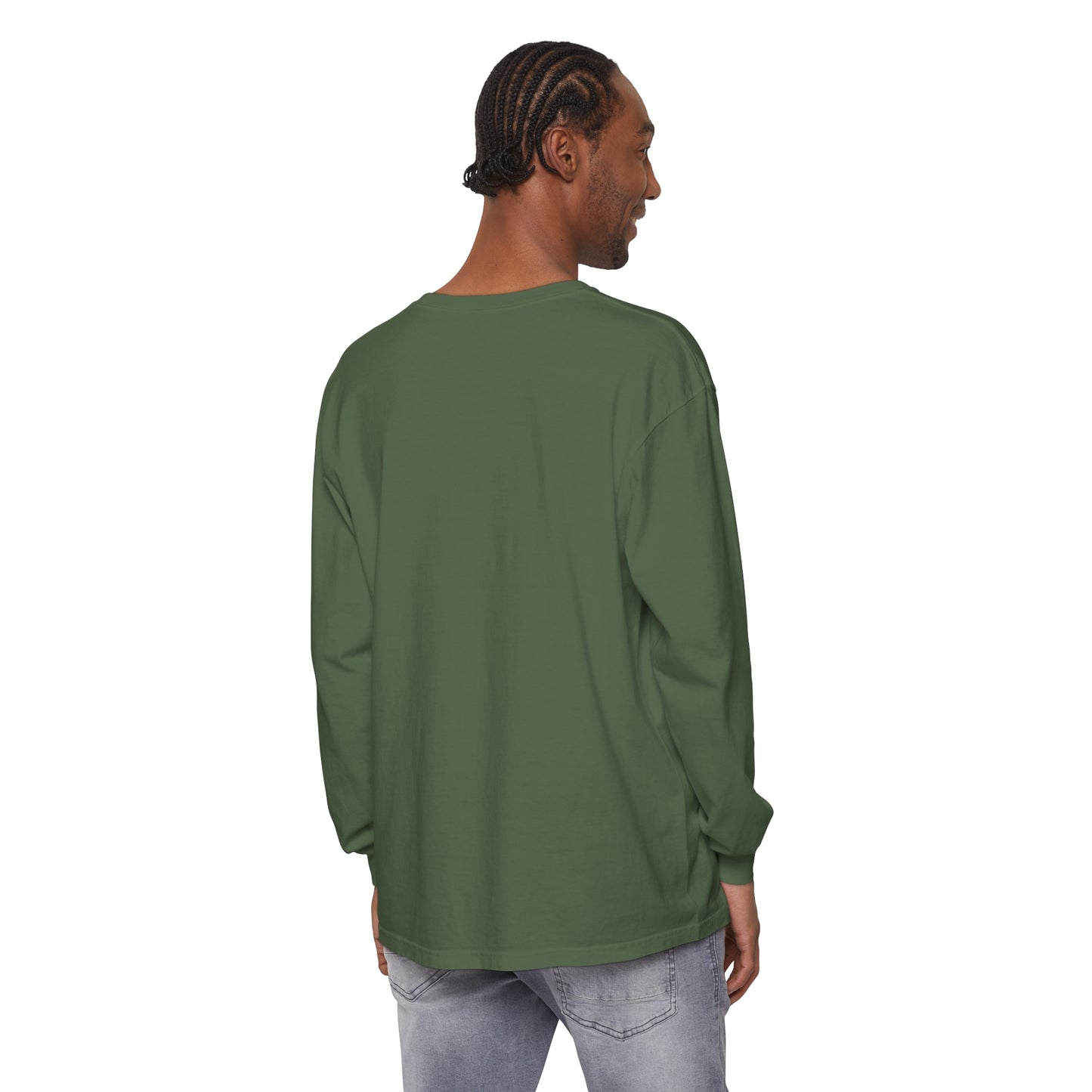 Unisex Garment-dyed Long Sleeve T-Shirt-Empowerment