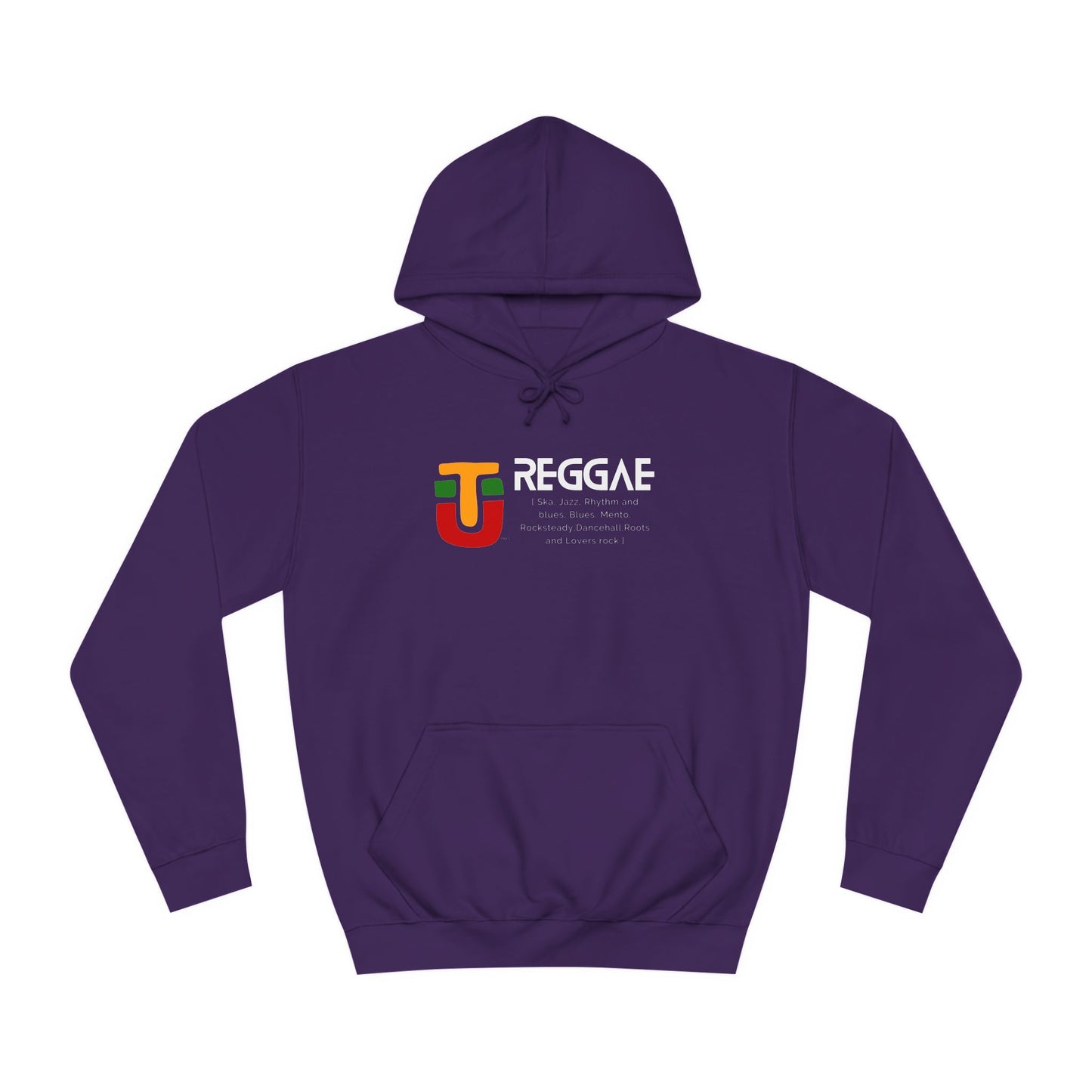 Unisex College Hoodie-Reggae