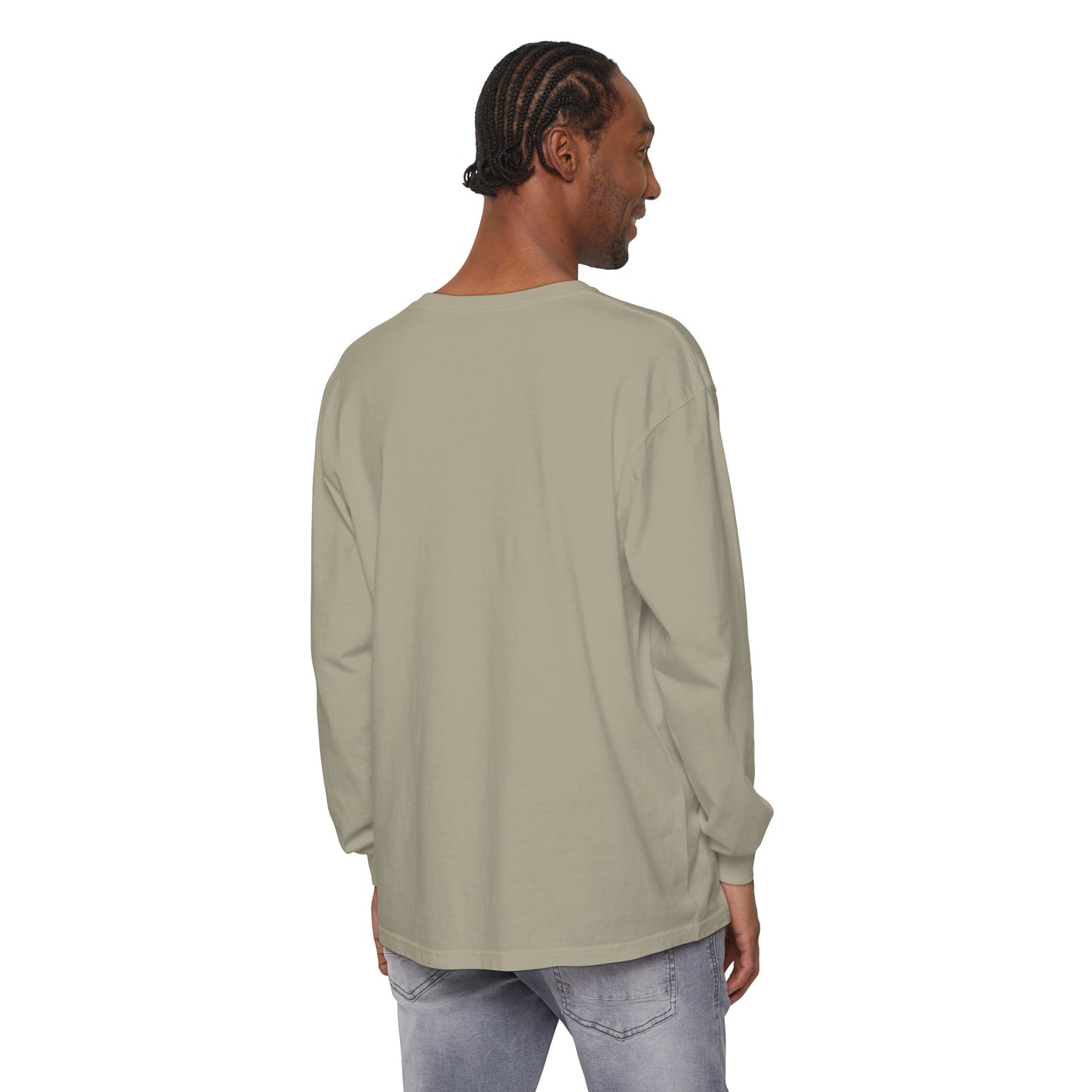 Unisex Garment-dyed Long Sleeve T-Shirt-Empowerment