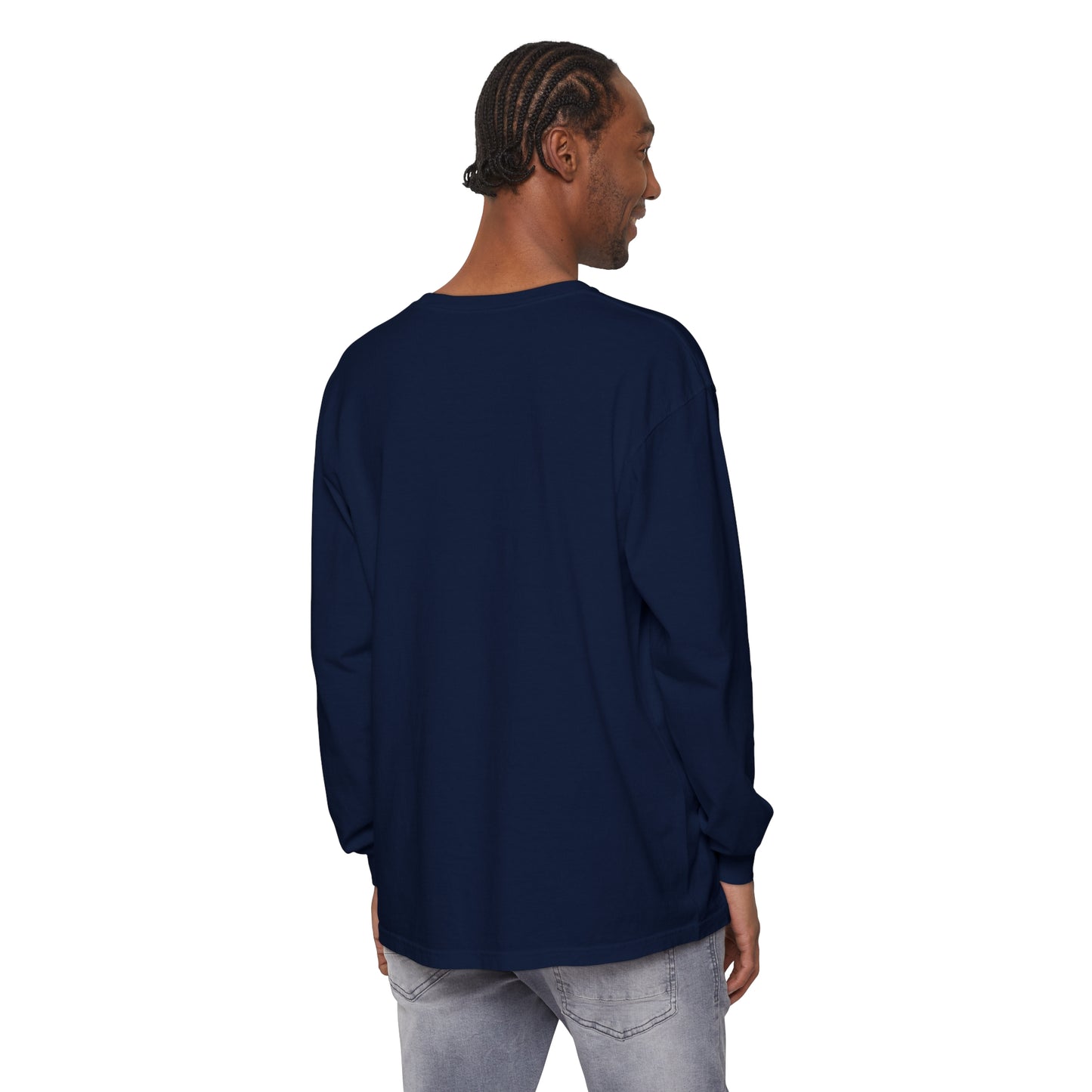 Unisex Garment-dyed Long Sleeve T-Shirt-Empowerment