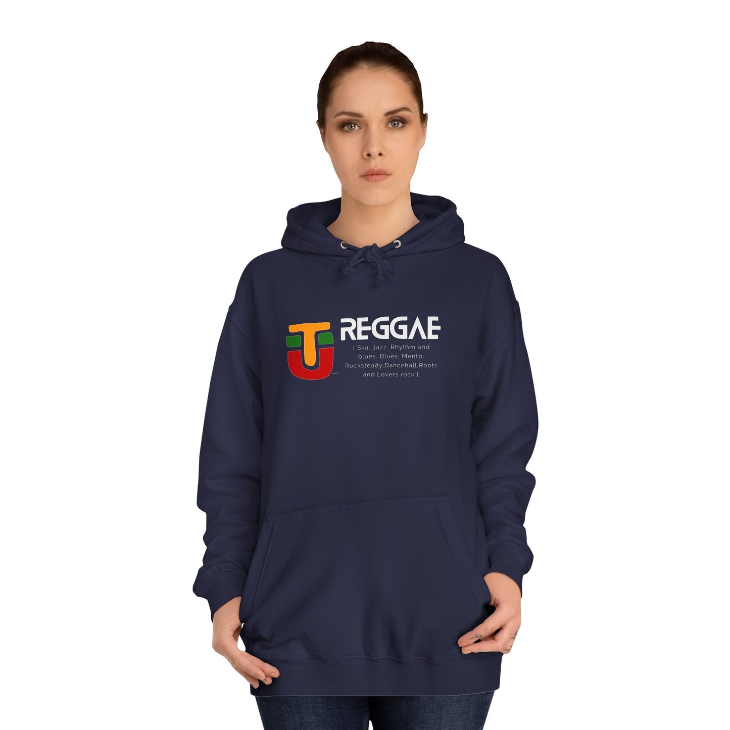 Unisex College Hoodie-Reggae