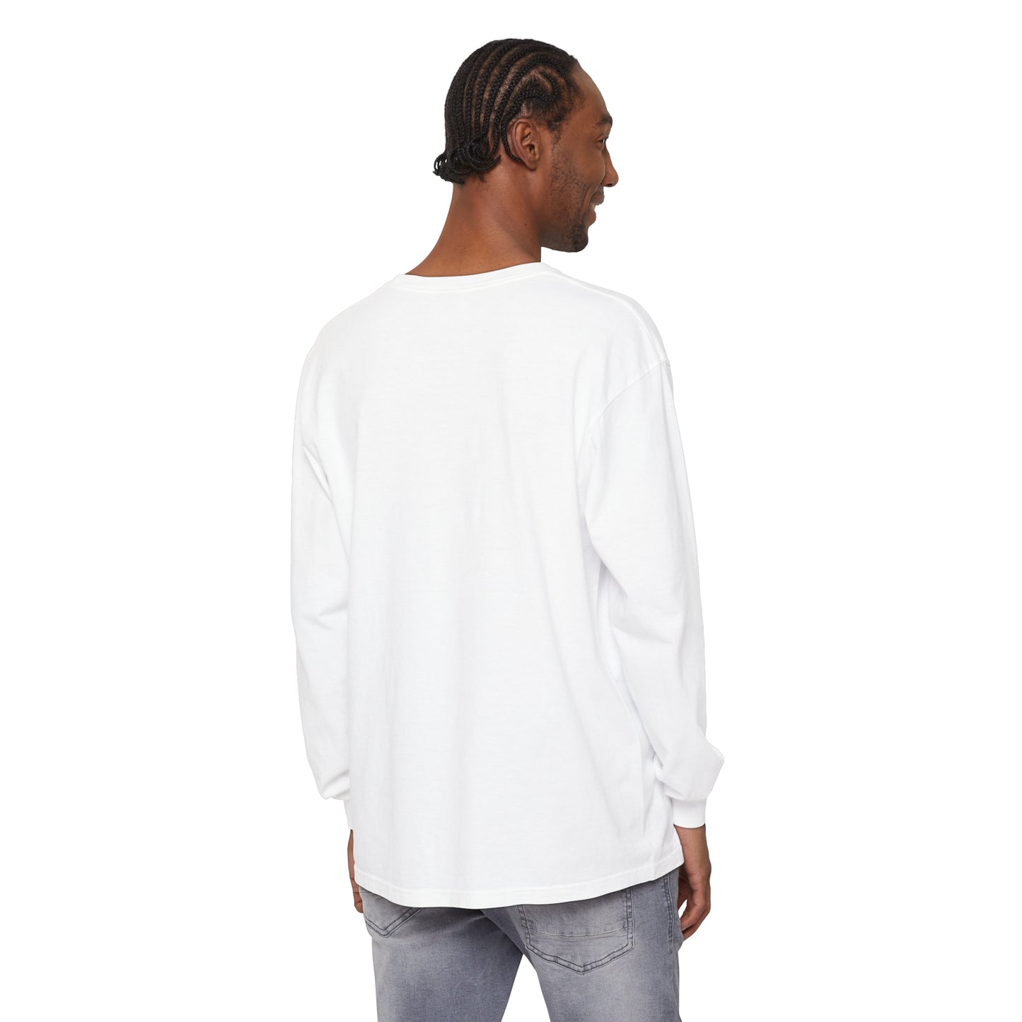 Unisex Garment-dyed Long Sleeve T-Shirt-Empowerment