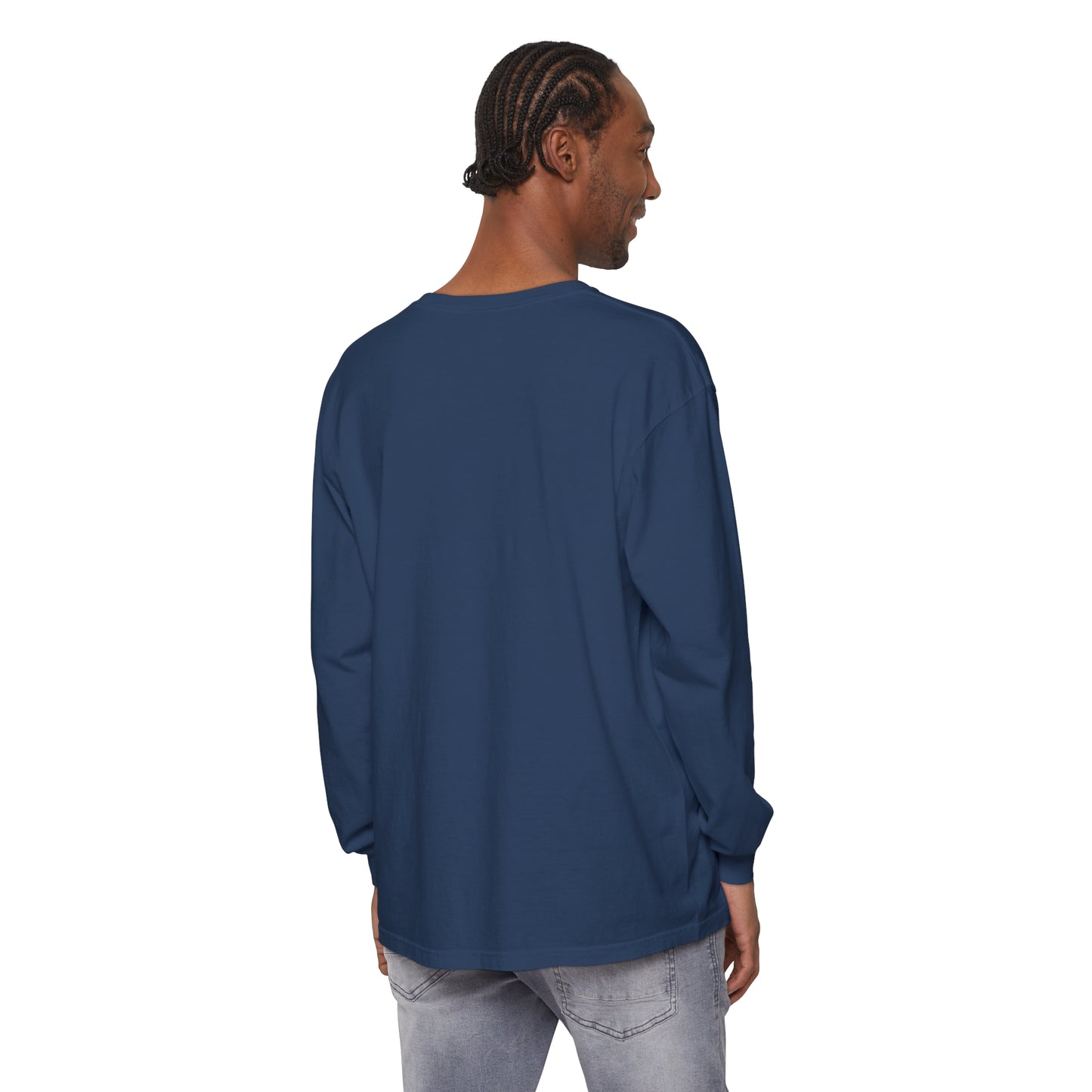 Unisex Garment-dyed Long Sleeve T-Shirt-Empowerment