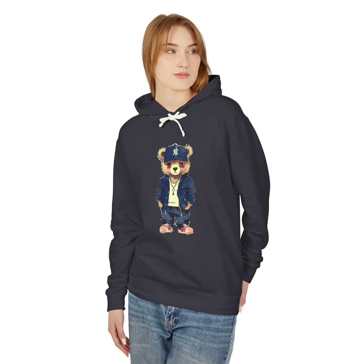 Unisex Lightweight Hooded Sweatshirt_Teddy