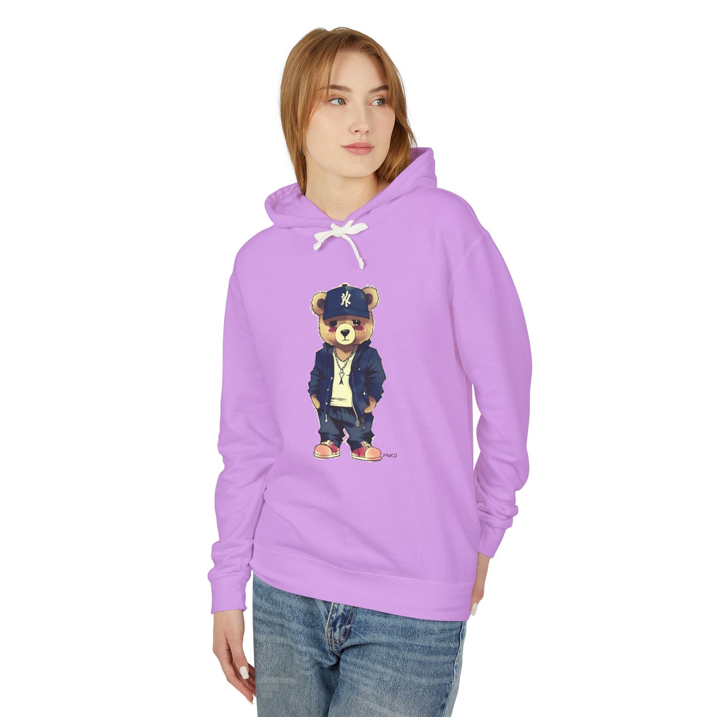 Unisex Lightweight Hooded Sweatshirt_Teddy