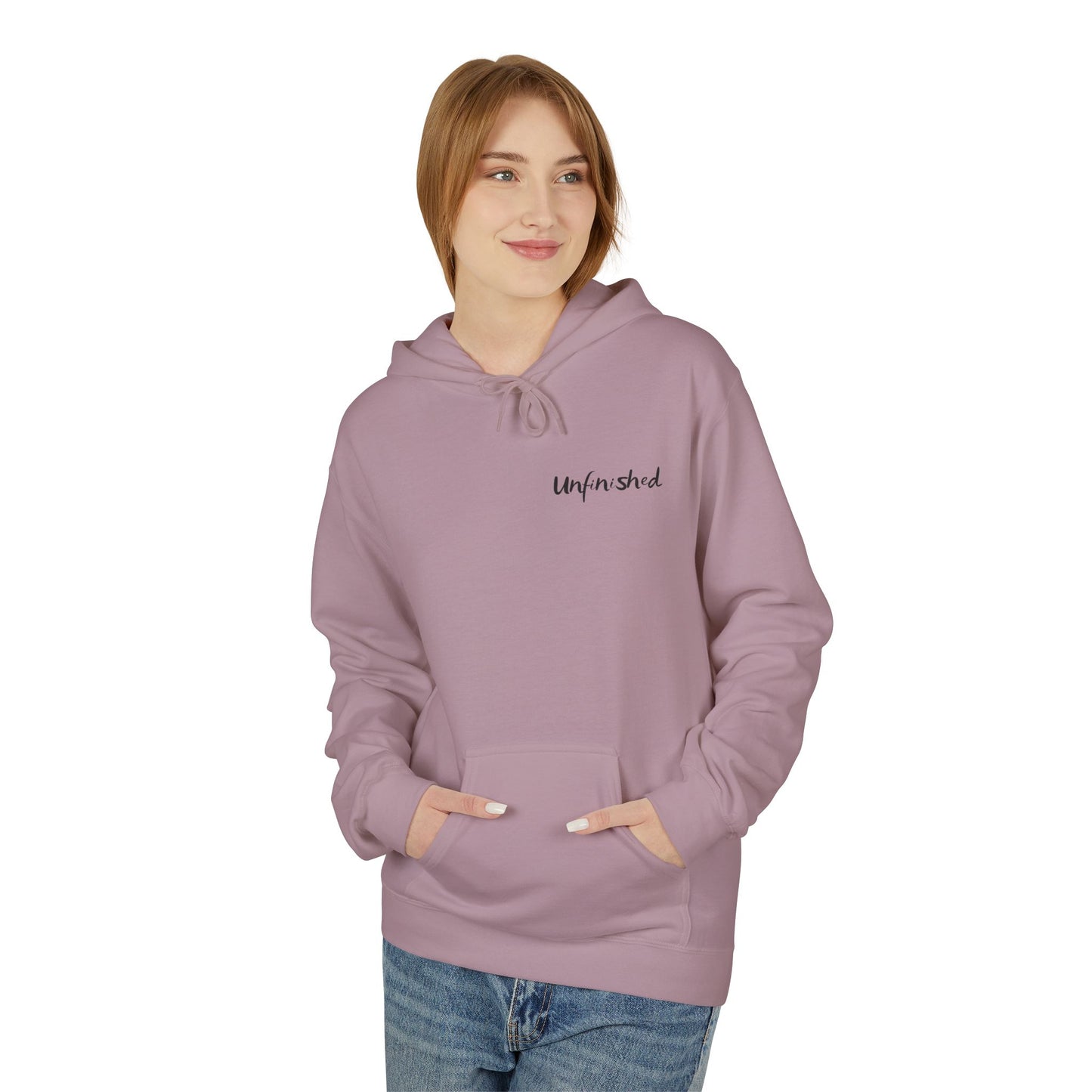 Unisex Midweight Softstyle Fleece Hoodie_No rules