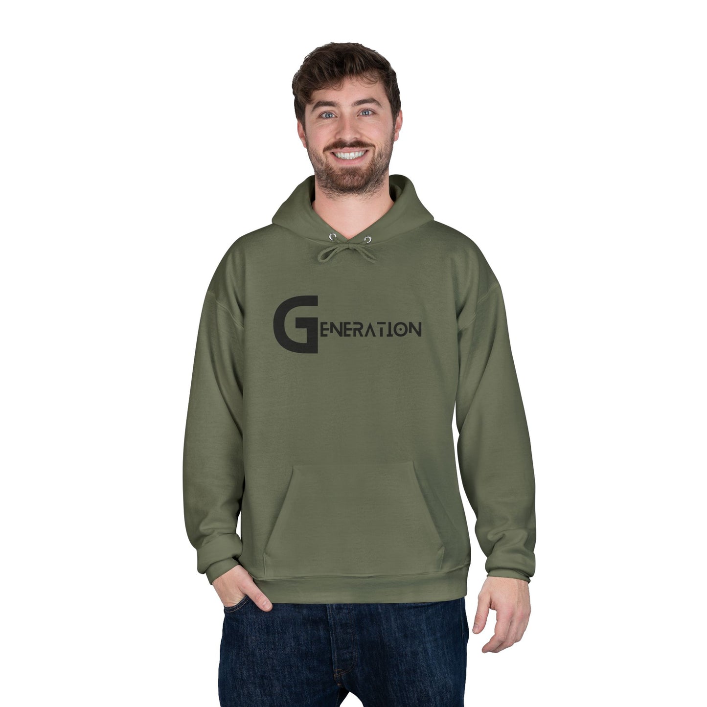 Unisex EcoSmart® Pullover Hoodie Sweatshirt-Generation